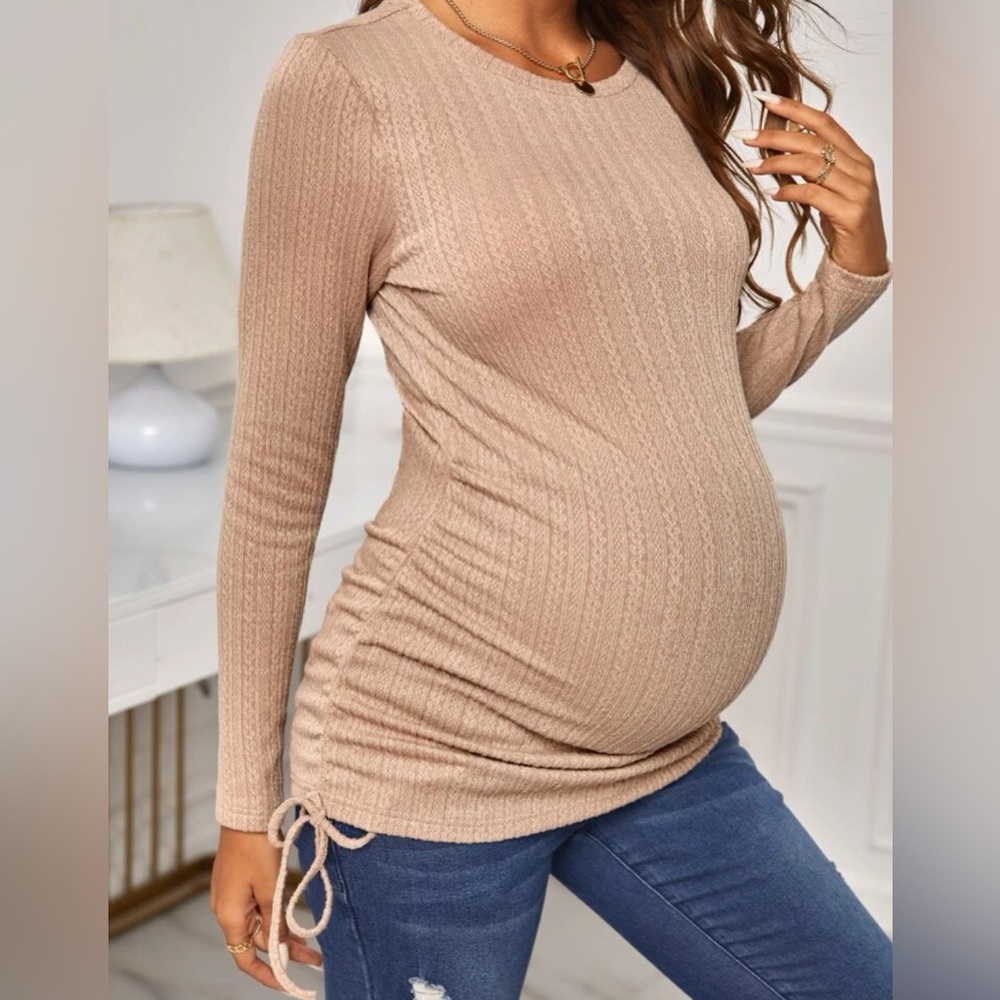Long Sleeve Maternity Top